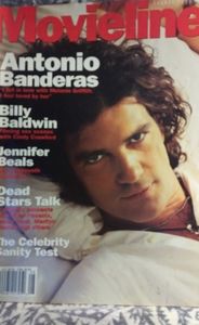 Movie line magazine 95.  Antonio Banderas on cover